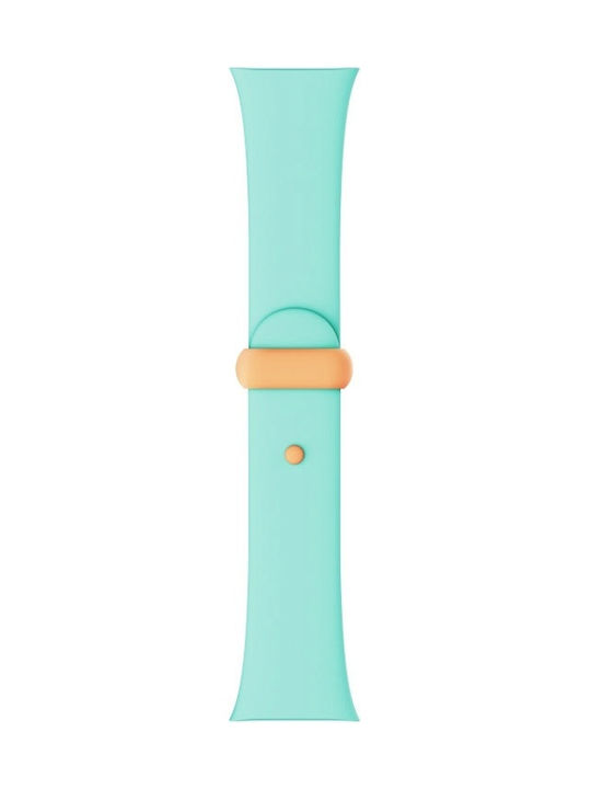Xiaomi Silicone Strap Λουράκι Σιλικόνης Aqua Blue (Redmi Watch 3)