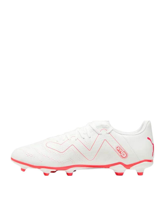 PUMA Future Play Football Shoes with Cleats White