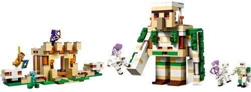 LEGO Minecraft Крепостта на Железния Голем за 9+ Години 868 Бройки