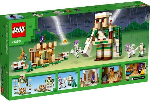 LEGO Minecraft Крепостта на Железния Голем за 9+ Години 868 Бройки