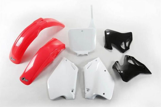 UFO Motorcycle Plastic Set for Honda CR 250 / CR 125 Multicolour 1pcs