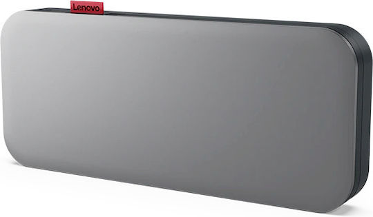 Lenovo Go Power Bank 20000mAh 65W με Θύρα USB-A και Θύρα USB-C Power Delivery Storm Grey