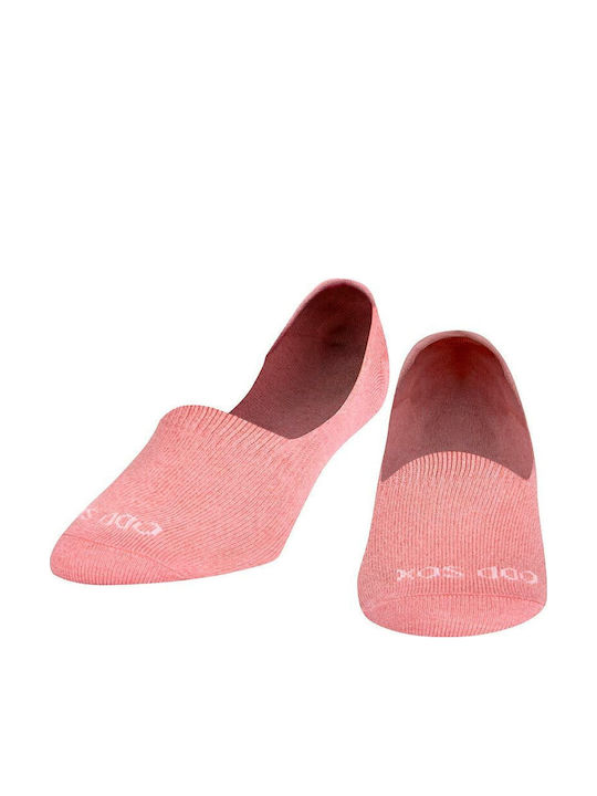 Odd Sox BASIX Γυναικείες Μονόχρωμες Κάλτσες Ροζ