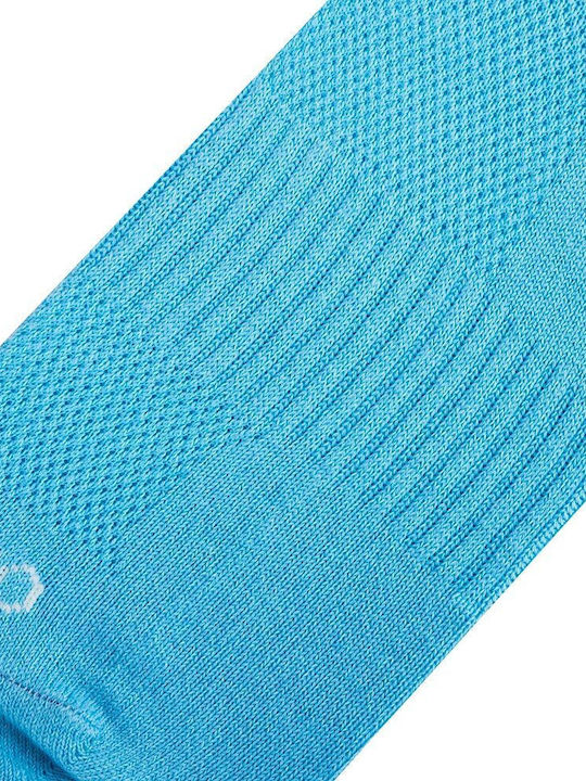 Odd Sox BASIX CREW Women's Solid Color Socks Light Blue