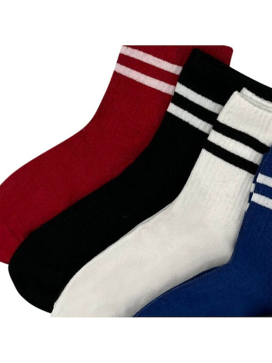 V-store Gemusterte Socken Mehrfarbig 5Pack