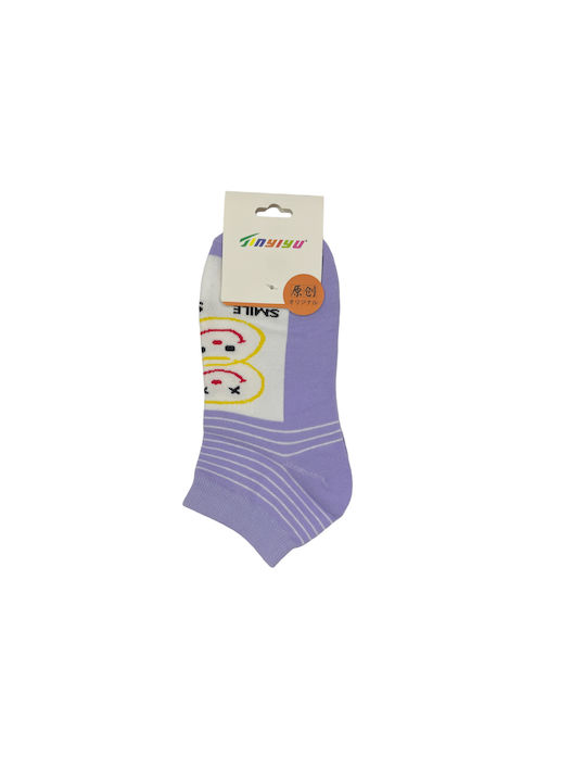 Intimonna Damen Socken Lila 1Pack