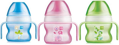 Mam Starter Cup 462 Educational Sippy Cup Plastic with Handles Bear for 4m+m+ 150ml 462B