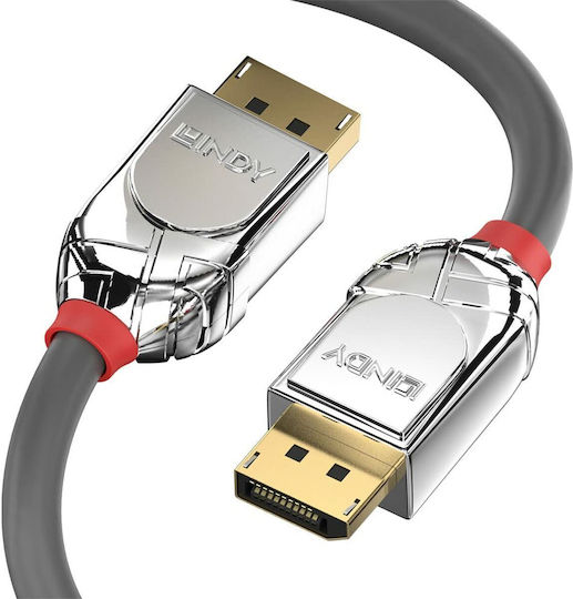 Lindy Cable DisplayPort male - DisplayPort male 3m Μαύρο (36303)