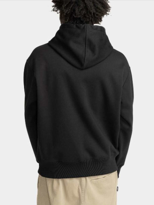 Sweatshirt mit Kapuze Schwarz