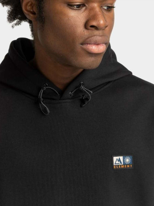 Sweatshirt mit Kapuze Schwarz