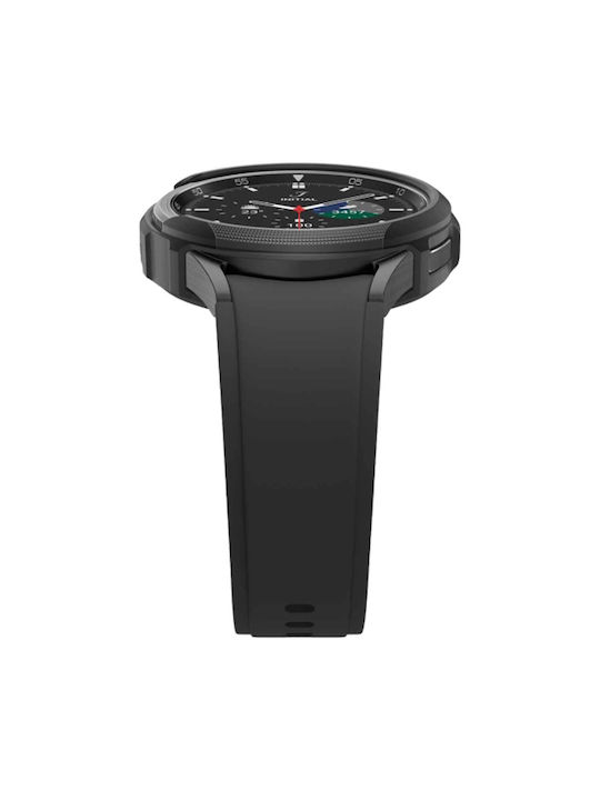 Spigen Liquid Air Silicone Case in Black color for Galaxy Watch6 Classic 43mm