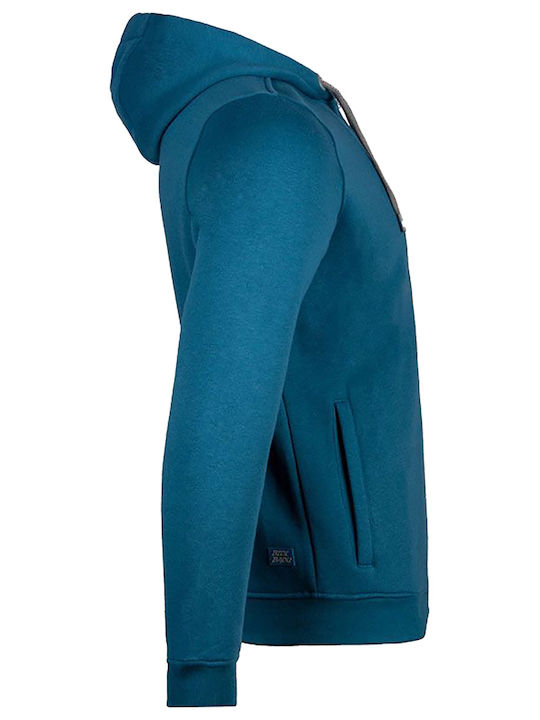 Men's Hoodie Petrol Blue