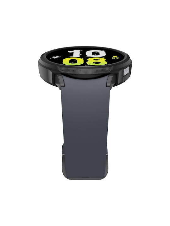 Spigen Liquid Air Silikonhülle in Schwarz Farbe für Galaxy Watch6 40mm --> Galaxy Watch6 40mm