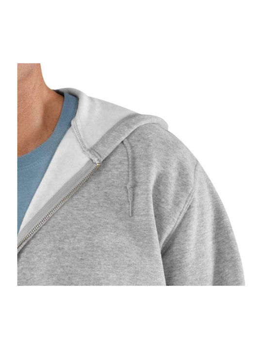 Hooded Gray Cardigan