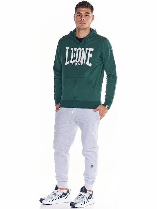 Green Hoodie Cardigan