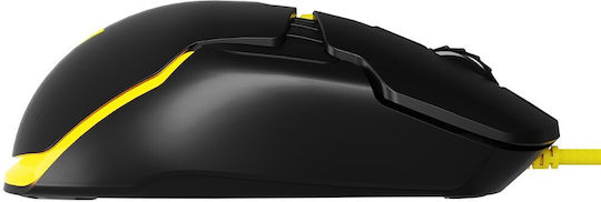 Modecom 321285 Ενσύρματο Ποντίκι Μαύρο