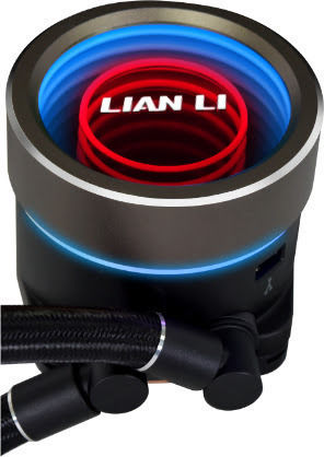 Lian Li Galahad II Trinity 360 Охлаждане AIO CPU с 3 Вентилатора 120mm и ARGB Осветление