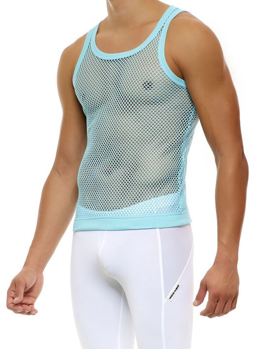 Modus Vivendi Men's Sleeveless Undershirt Light Blue