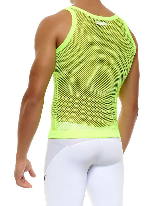 Men's Sleeveless Undershirt Yellow