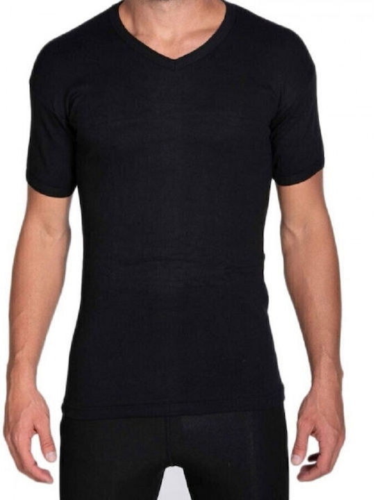 Men's Undershirt Short-sleeved in Gray Color