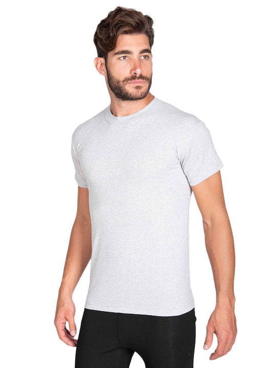 Jokers Men's Short Sleeve Undershirt Gray