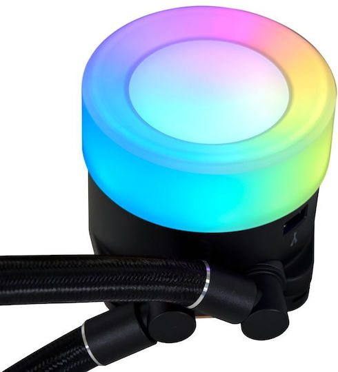 Lian Li Galahad II Trinity 360 SL-INF Охлаждане AIO CPU с 3 вентилатора 120mm и ARGB осветление