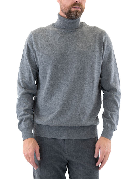 North Sails CORE Men's Long Sleeve Sweater Turtleneck Gray