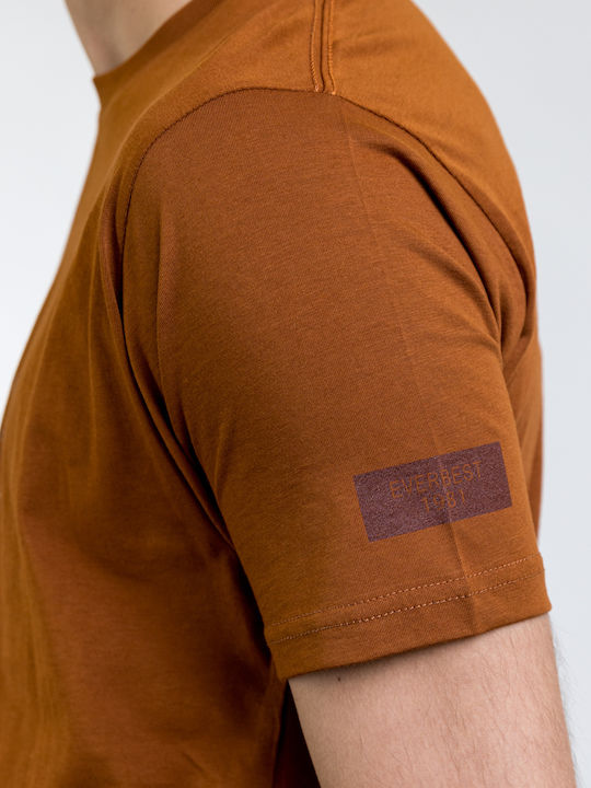 Everbest Men's T-shirt Brown