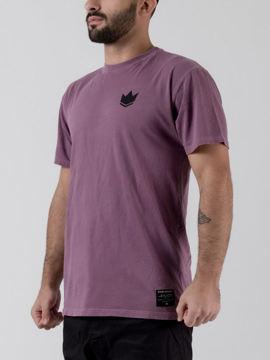 Kingz Men's Short Sleeve T-shirt Purple