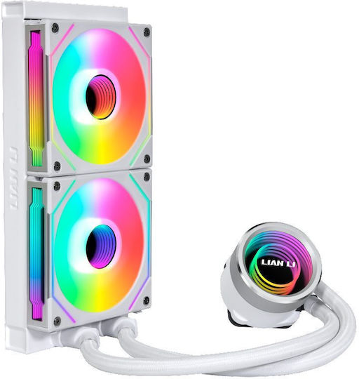 Lian Li Galahad II Trinity 240 SL-INF Water Cooling AIO CPU With 2 120mm Fans And White ARGB Lighting