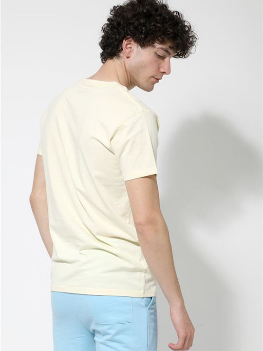T-shirt Κίτρινο