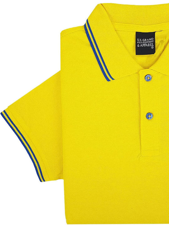 U.S.Grand Polo Club Polo Blouse Yellow