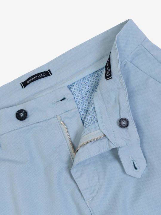 Gianni Lupo Men's Trousers Light Blue