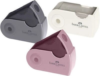 Faber-Castell 182734 Sleeve Plastic Ascutoare (Culori diverse)