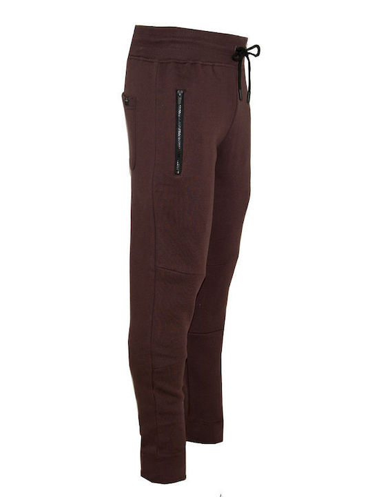 Van Hipster Herren-Sweatpants Burgundisch