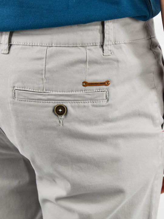 Παντελόνι Chino σε Slim Εφαρμογή Γκρι