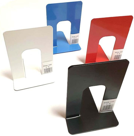 Plastic Book End Holder In White Colour 1 Piece