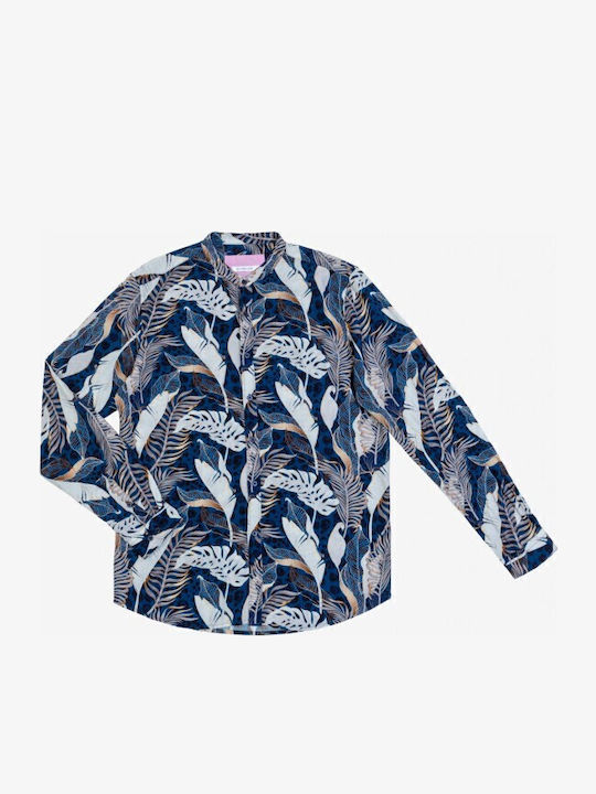 Long-sleeved Shirt Navy Blue