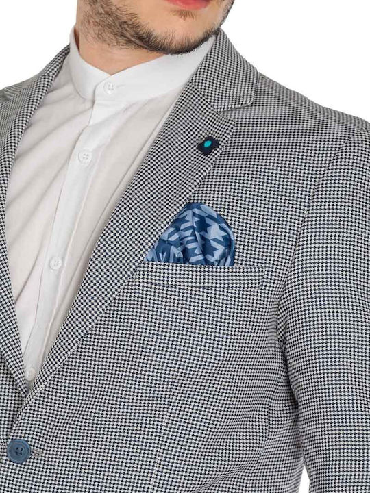 Tresor Men's Suit Jacket Blue