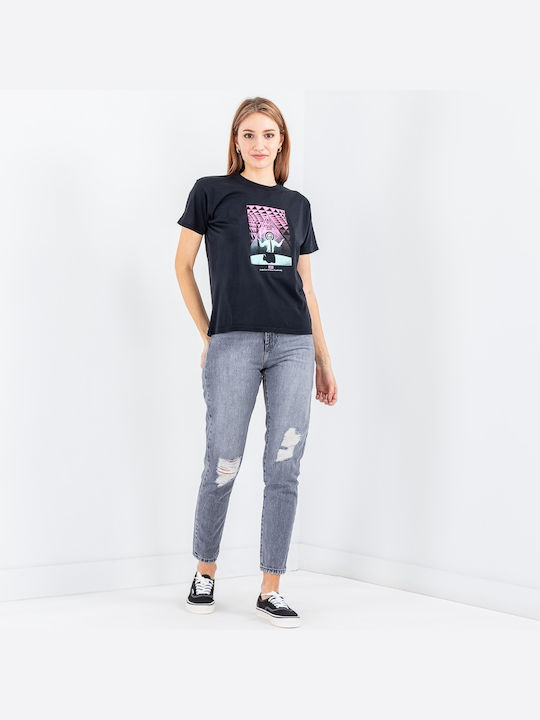 Vintage Women's T-shirt Black