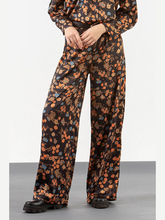 Damen Stoff Hose mit Gummizug