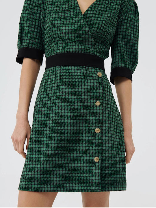 Summer Mini Dress Green