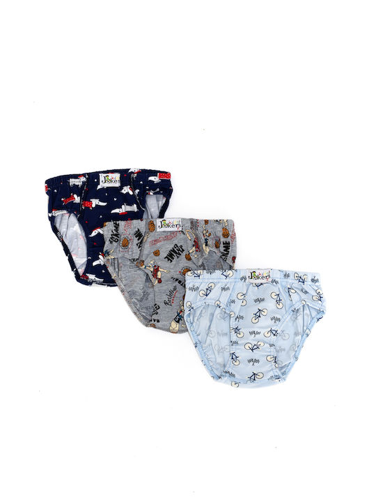 Jokers Kids Set with Briefs Multicolored 3pcs