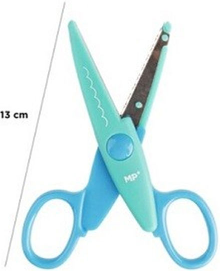 Madrid Papel Children's Scissors 13cm with Metallic Blade Silver 1pcs