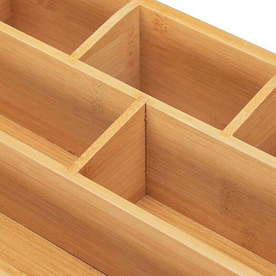 Lemnoasă Suport pentru creioane în Culoare Bej 1buc 28x16.5x15cm