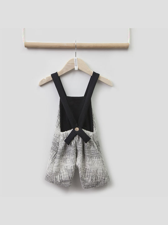 Two In A Castle Baby Bodysuit Set Sleeveless Gray