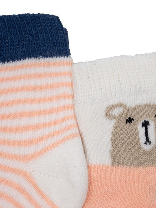 Biorganic Kinderstrümpfe Knöchelsocken Ecru 2 Paare