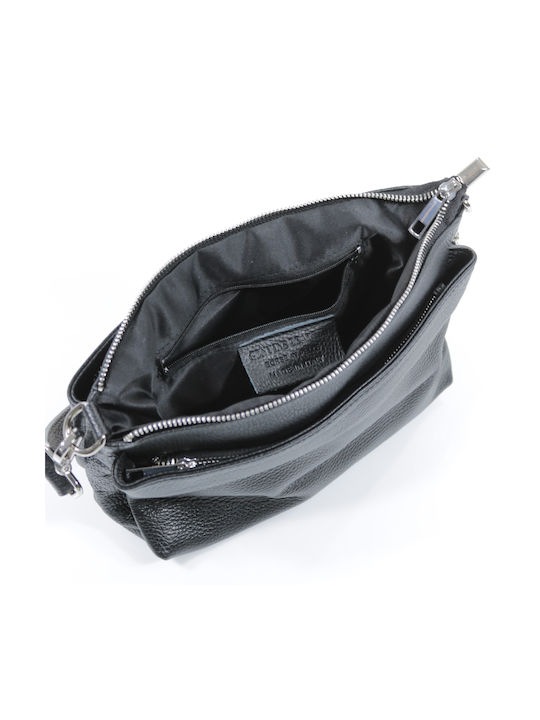 Passaggio Leather Women's Leather Shoulder Bag Black