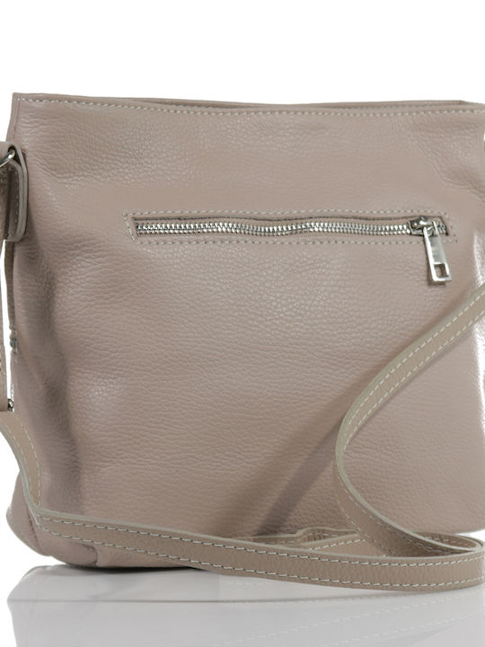 Passaggio Leather Women's Leather Shoulder Bag Beige