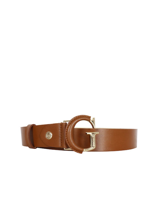 Guess Leather Women's Belt Tabac Brown